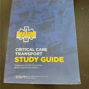 Critical Care Transport Study Guide